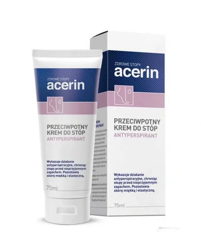 Neu ACERIN-PERSPIRANT Fußcreme 75 ml