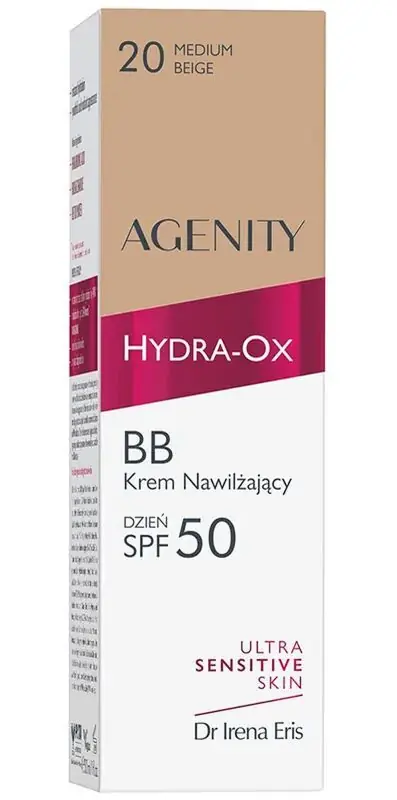 AGENITY HYDRA-OX BB Cream Feuchtigkeitsspendend 20 Medium SPF50+ 30 ml Kracherpreis