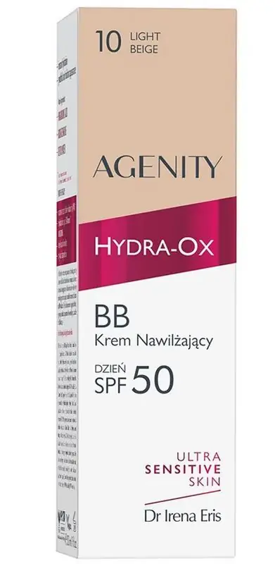 AGENITY HYDRA-OX BB Creme Feuchtigkeitsspendend 10 Leicht SPF50+ 30 ml Markenprodukt