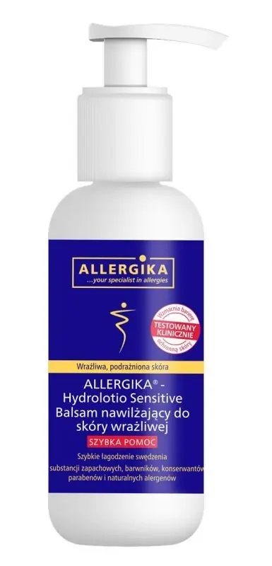 Geprüft ALLERGIKA Hydrolotio Sensitive Balsam nawilżający 200 ml