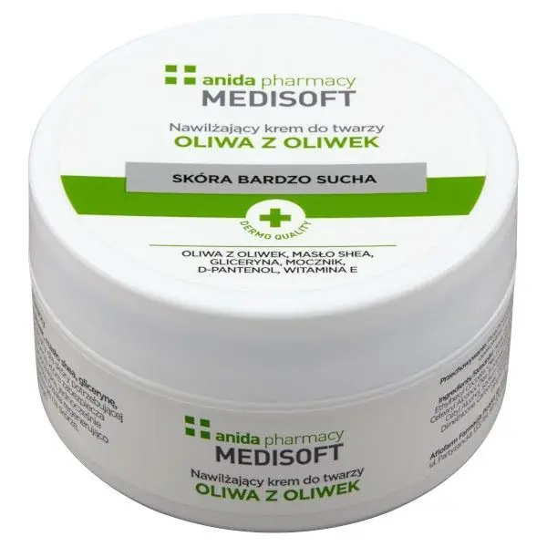 ANIDA MEDISOFT Feuchtigkeitscreme mit Olivenöl 100 ml Finale Aktion