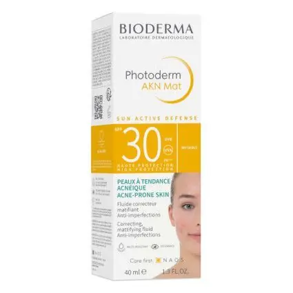 BIODERMA PHOTODERM AKN Mat SPF 30 Creme für fettige und Mischhaut SPF30 40ml Angebot