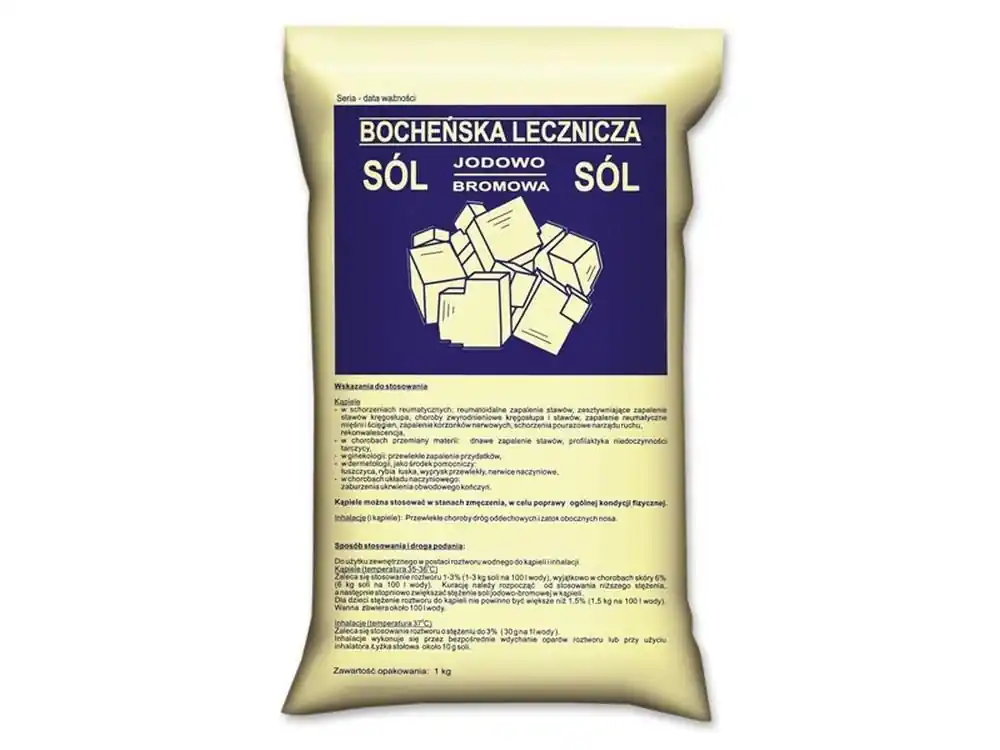 Begrenztes Angebot Bocheńska lecznicza sól jodowo-bromowa 1kg