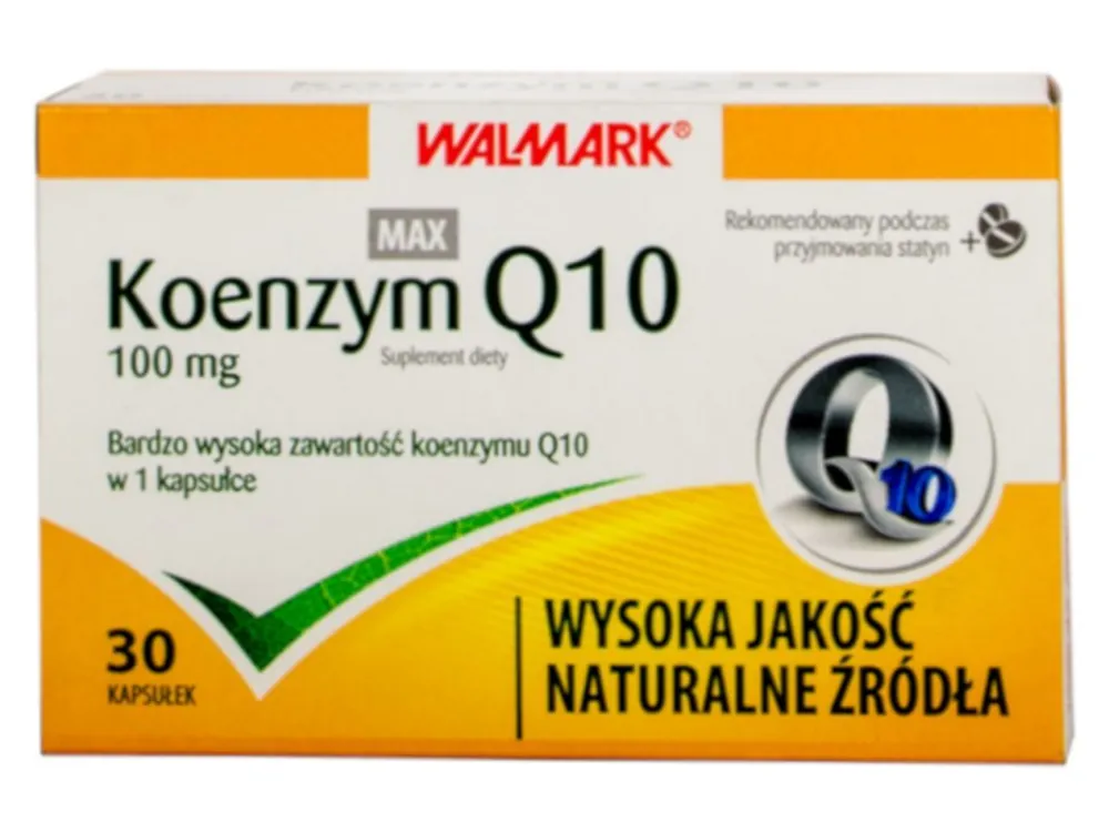 Zertifiziert Coenzym Q10 Max 100 mg 30 Kapseln