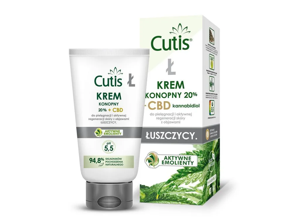 CUTIS-Ł PSORIASIS Hanfcreme 20 % + CBD 120 ml Knallerangebot