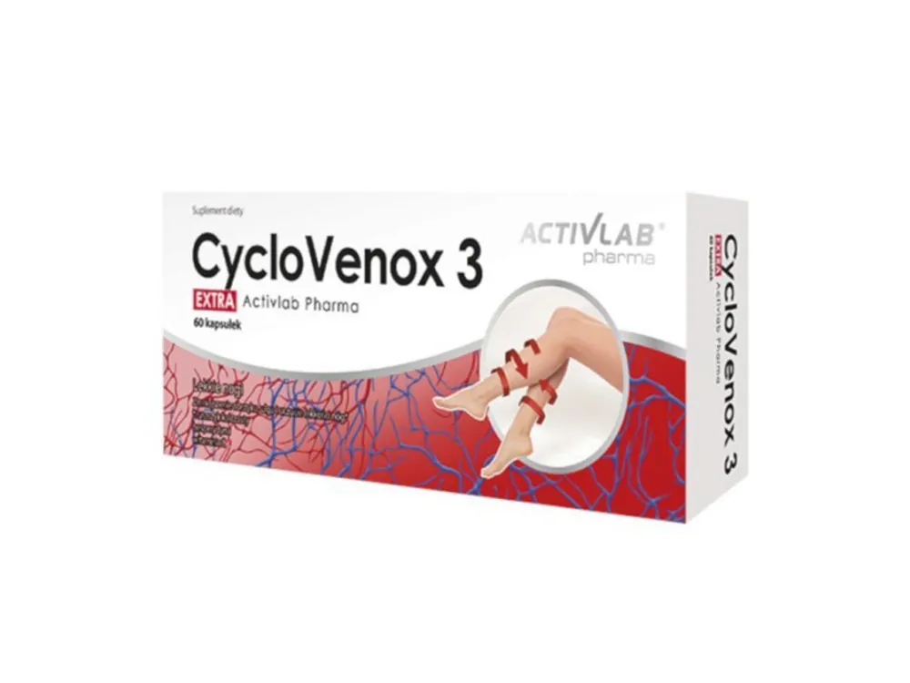 Letzte Chance CycloVenox 3 Extra 60 Kapseln