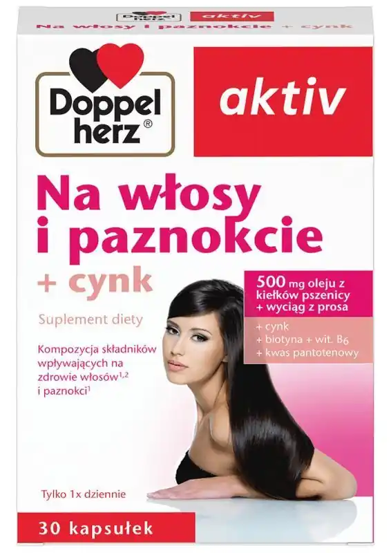 Doppelherz Aktiv Für Haare und Nägel + Zink 30 Kapseln Sonderaktion