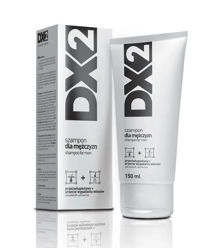 DX2 Men Shampoo gegen Schuppen und Haarausfall 150 ml Neu Im Sortiment