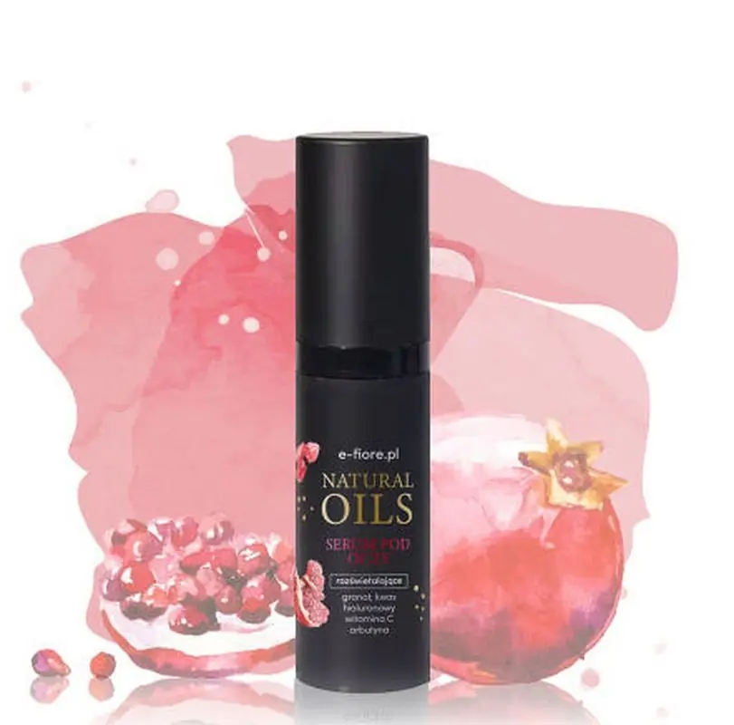 Günstig e-FIORE Illuminierendes und beruhigendes Augenserum mit Granatapfel und Vitamin C 15 ml