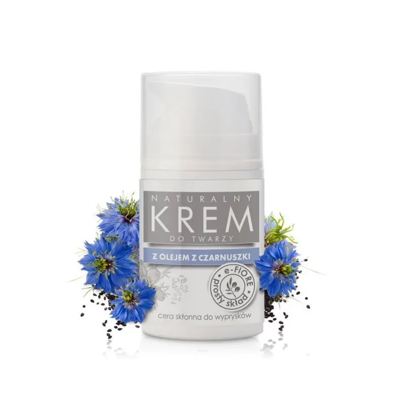 Nur Für Kurze Zeit e-FIORE Natürliche hautverfeinernde Gesichtscreme mit Nigella 50 ml