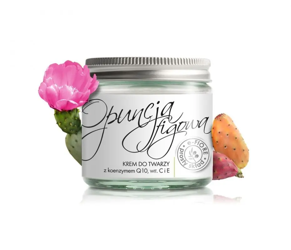 Bestseller e-FIORE Natürliche verjüngende Gesichtscreme mit Kaktusfeige 60 ml