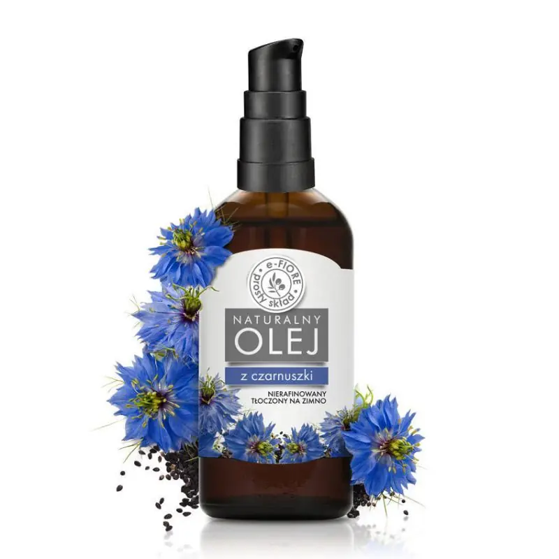 Neuheit e-FIORE Schwarzkümmelöl unraffiniert gegen Akne und Allergien 100 ml