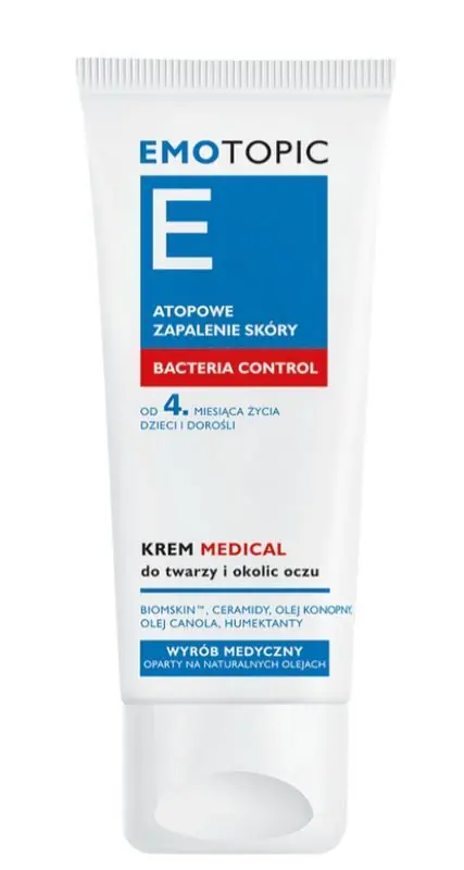 Schneller Versand EMOTOPIC Bacteria Control Creme für Gesicht und Augenpartie 50 ml