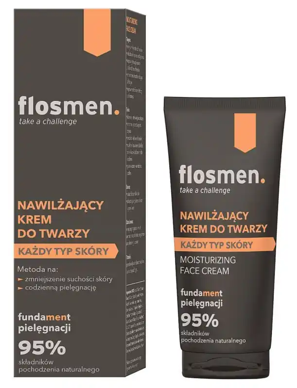 Finale Aktion FLOS-LEK MEN Feuchthaltecreme für das Gesicht 50 ml