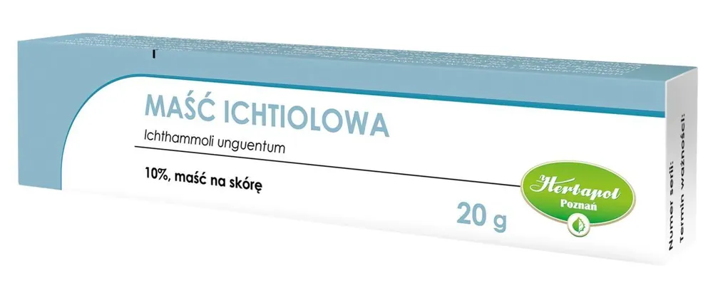 HERBAPOL POZNAŃ Ichthammol-Salbe 10% 20 g Preisknaller