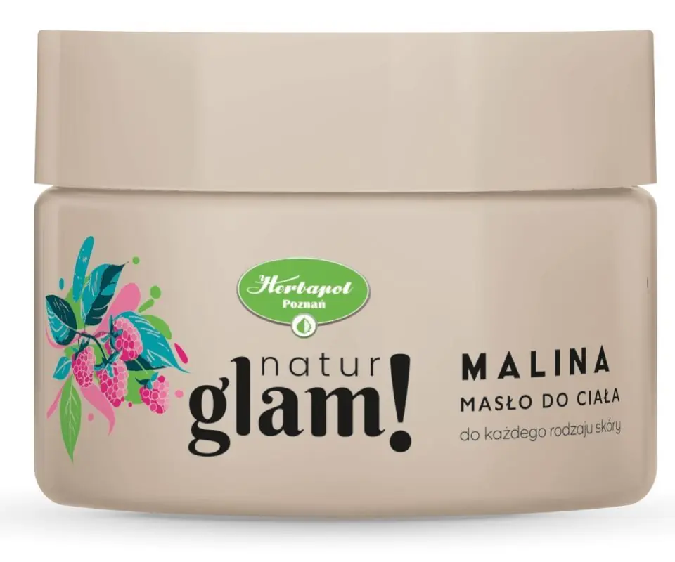 Expressversand HERBAPOL POZNAŃ Natur Glam! Himbeer-Körperbutter 300 ml