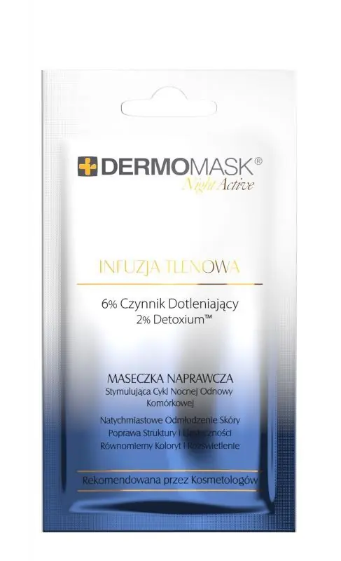 L'BIOTICA DERMOMASK Nachtaktiv INFUZJA TLENOWA Maske 12 ml Knallerangebot