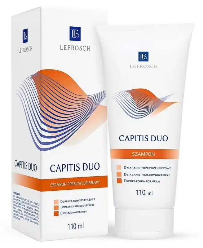 LEFROSCH Capitis Duo Anti-Schuppen und Anti-Pilz Shampoo 110 ml Heißes Angebot