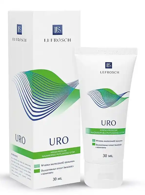 LEFROSCH Uro Creme gegen übermäßigen Fußschweiß 30 ml Online Kaufen
