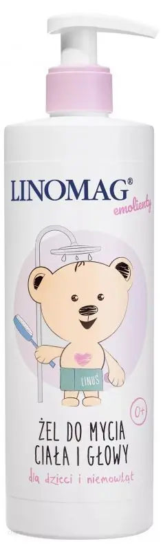 Linomag żel do mycia ciała i głowy dla dzieci i niemowląt 400 ml Versand Am Gleichen Tag