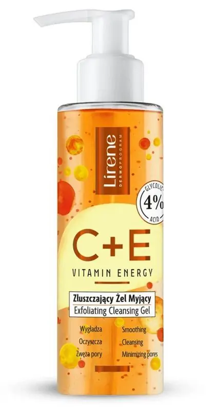LIRENE C+E VITAMIN ENERGY Exfoliating Cleansing Gel 145 ml Expressversand