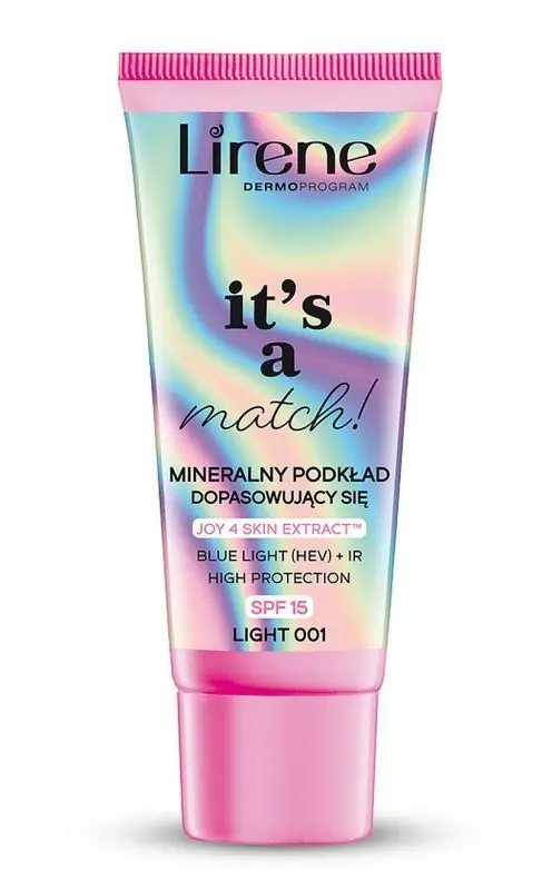 LIRENE IT'S A MATCH! Mineral Matching Foundation SPF 15 01 LIGHT 30 ml Bestseller