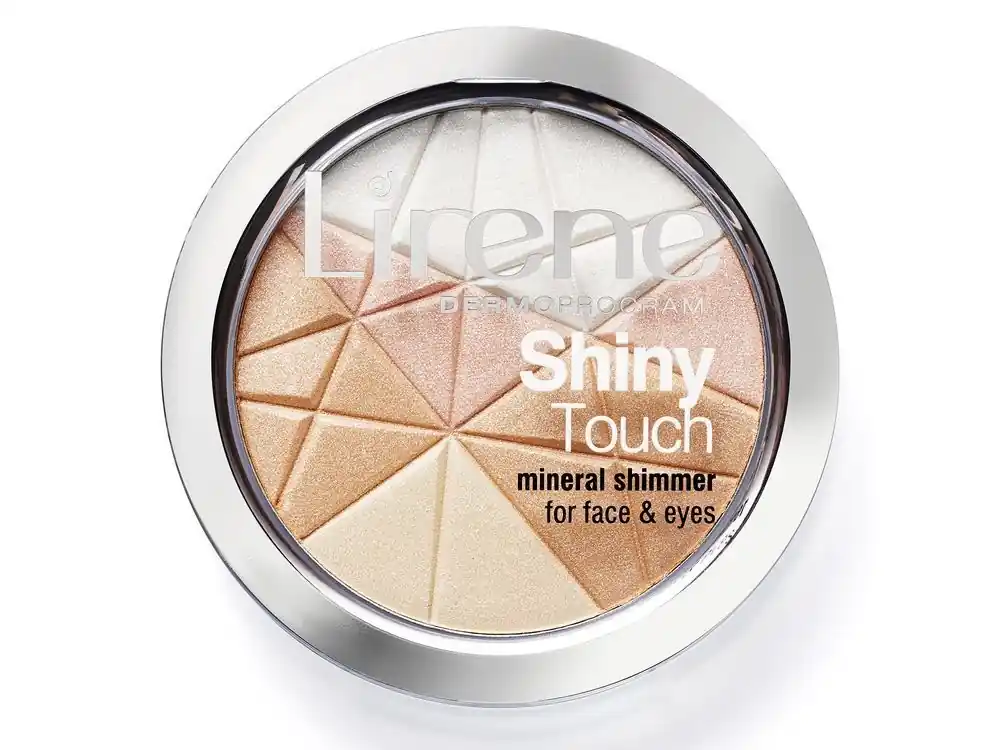LIRENE SHINY TOUCH Mineralischer Highlighter für Gesicht und Augen 9 g Geprüft