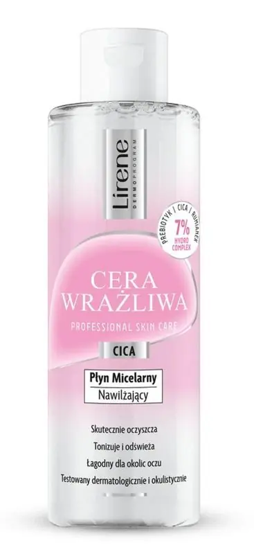LIRENE WRAZY CERA Feuchtigkeitsspendende Micellar Lotion 200 ml Neu Im Sortiment