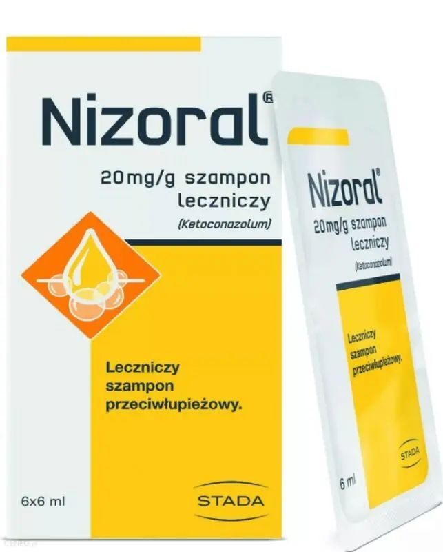 Nizoral medizinisches Shampoo 6 Portionsbeutel Markenprodukt