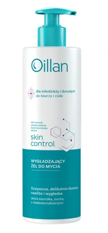 Ausverkauf OILLAN SKIN CONTROL Glättendes Waschgel 400 ml
