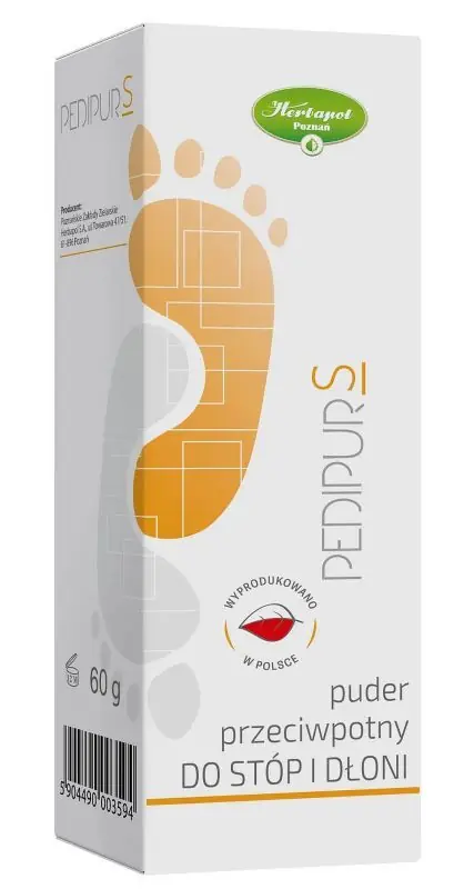 Pedipur S Antitranspirant-Präparat für Füße und Hände 60 g Markenprodukt