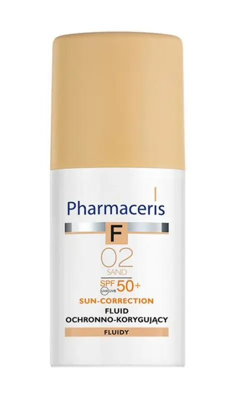 PHARMACERIS F Schutz- und Korrekturfluid SPF 50+ 02 SAND 30 ml Online Kaufen