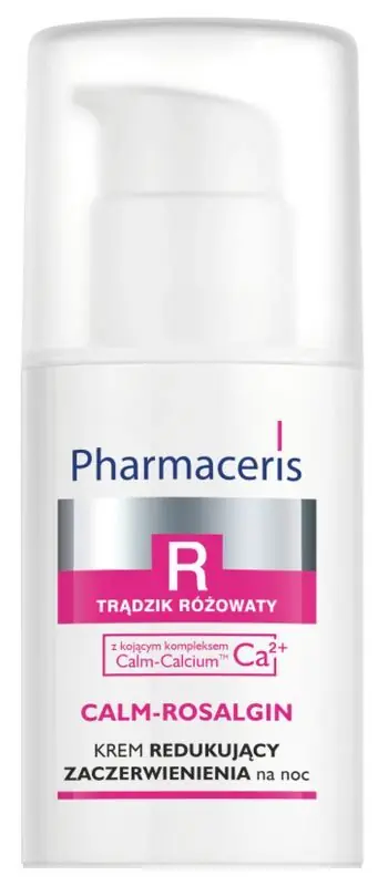 Neu Im Sortiment PHARMACERIS R CALM-ROSALGIN Rötungen reduzierende Nachtcreme 30 ml