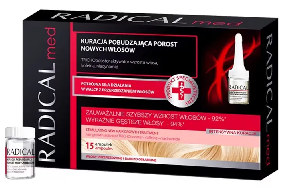 Must-Have RADICAL MED Behandlung zur Stimulierung des Haarwuchses 15 Ampullen