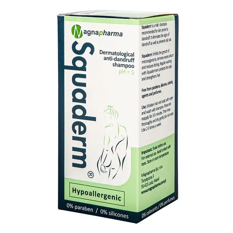 Sale SQUADERM Dermatologisches Anti-Schuppen-Shampoo 150 ml
