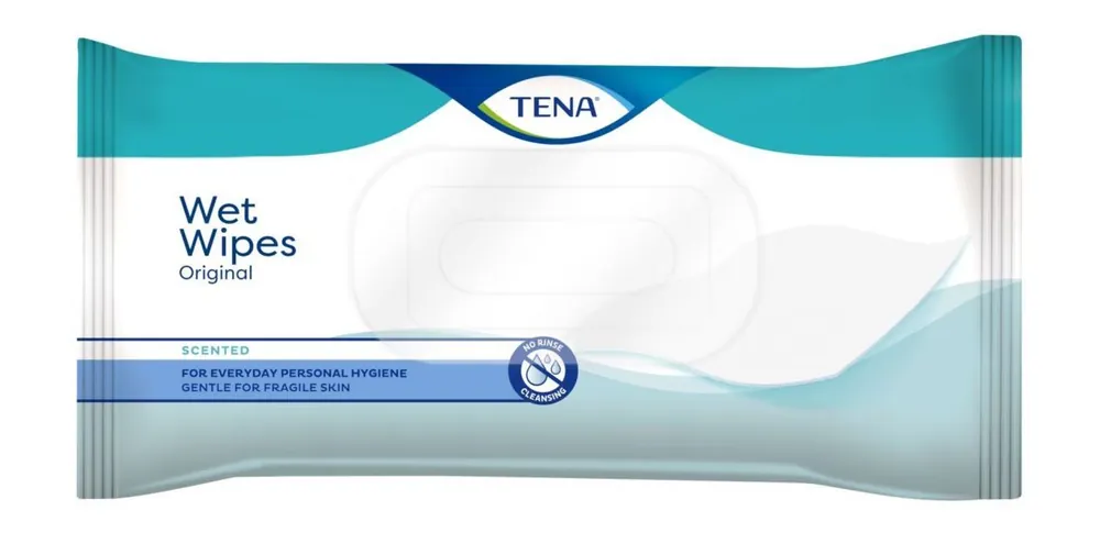 TENA Wet Wipes Orginal Feuchttücher 80 Stück Solange Der Vorrat Reicht