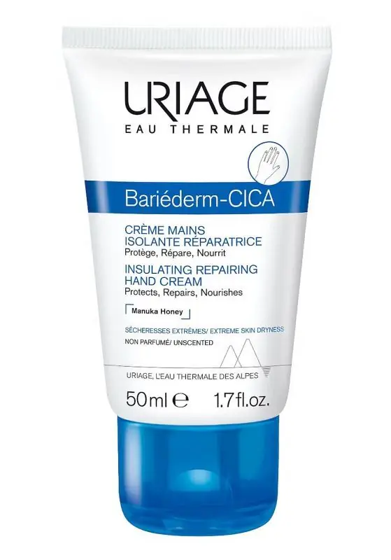 URIAGE Bariederm CICA regenerierende und schützende Handcreme 50 ml Garantierte Lieferung