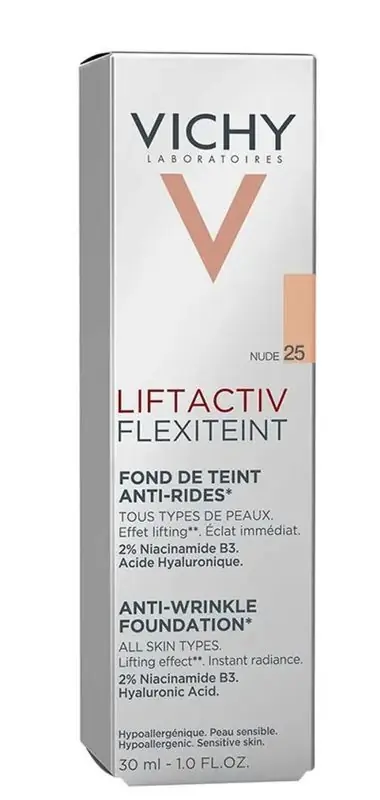 Preisreduziert VICHY LIFTACTIV FLEXITEINT Faltenglättende Foundation 25-Nude 30 ml