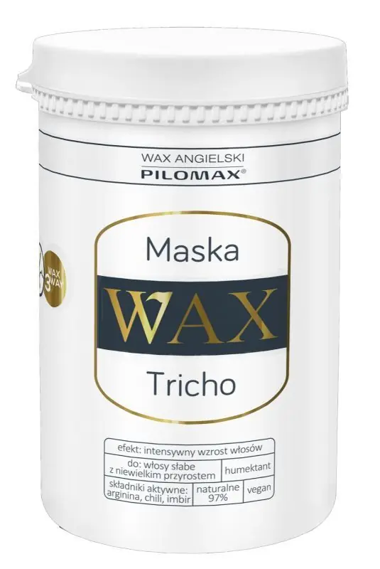 WAX PILOMAX Tricho Maske für beschleunigten Haarwuchs und neues Haarwachstum 480 ml Neue Ware