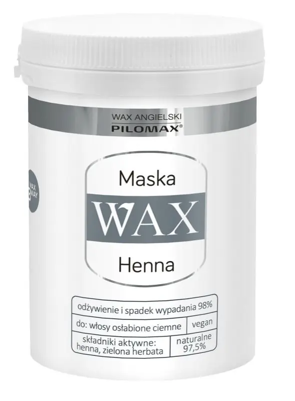Rabatt WAX PILOMAX NaturClassic Henna Regenerationsmaske für dunkles Haar 480 ml