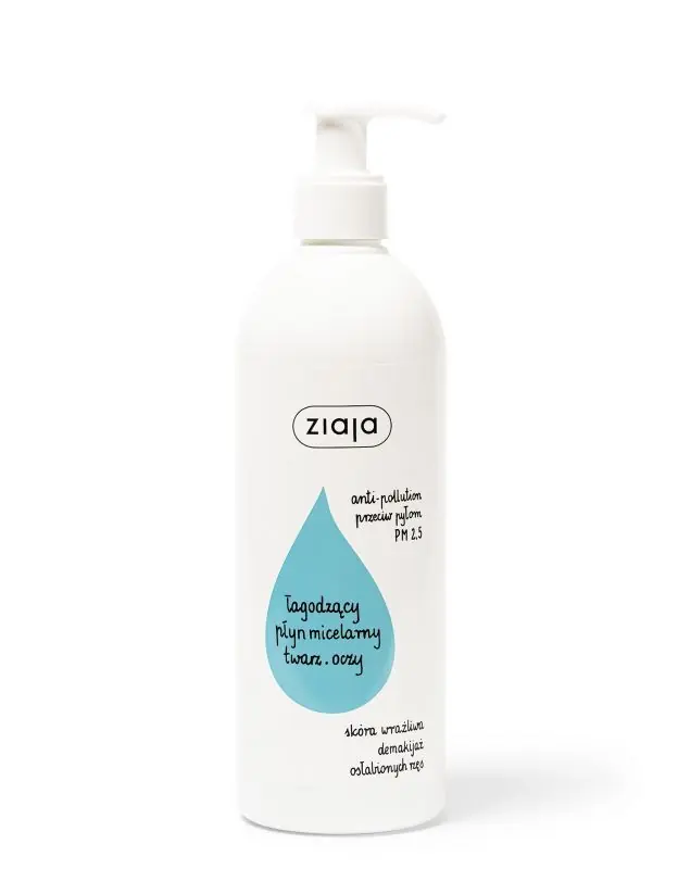 Neue Kollektion ZIAJA DE-MAKIJAŻ Beruhigende Micellar Lotion 390 ml