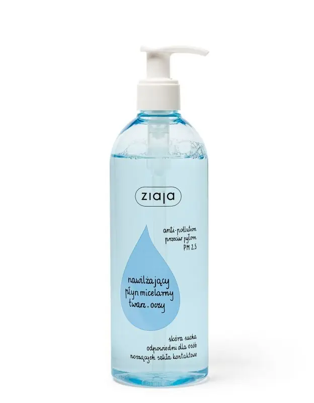 ZIAJA DE-MAKIJAŻ Feuchtigkeitsspendende Micellar-Lotion 390 ml Geprüft