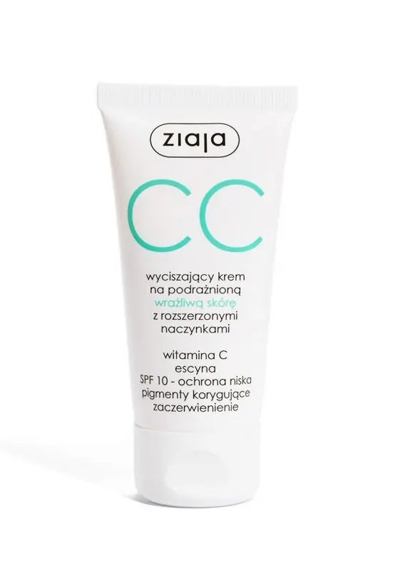 Jetzt Kaufen ZIAJA CC Calming Cream für empfindliche Haut mit erweiterten Kapillaren 50 ml
