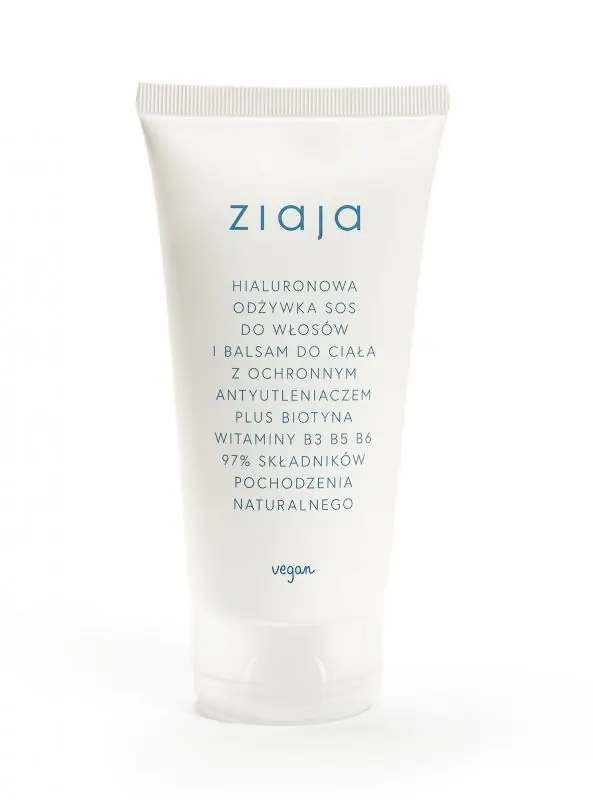 ZIAJA Hyaluronic SOS Haarspülung und Körperlotion 160 ml Schneller Versand
