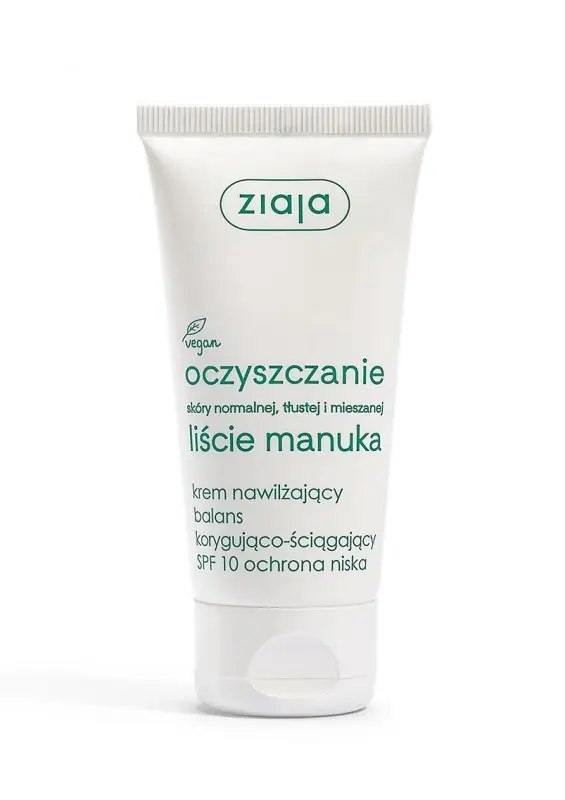 ZIAJA MANUKA LEAVES Feuchtigkeitsspendende und ausgleichende Creme 50 ml Preisknaller