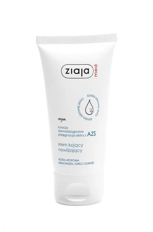 Ziaja Med Beruhigende, feuchtigkeitsspendende Creme für atopische Haut 50ml Abverkauf