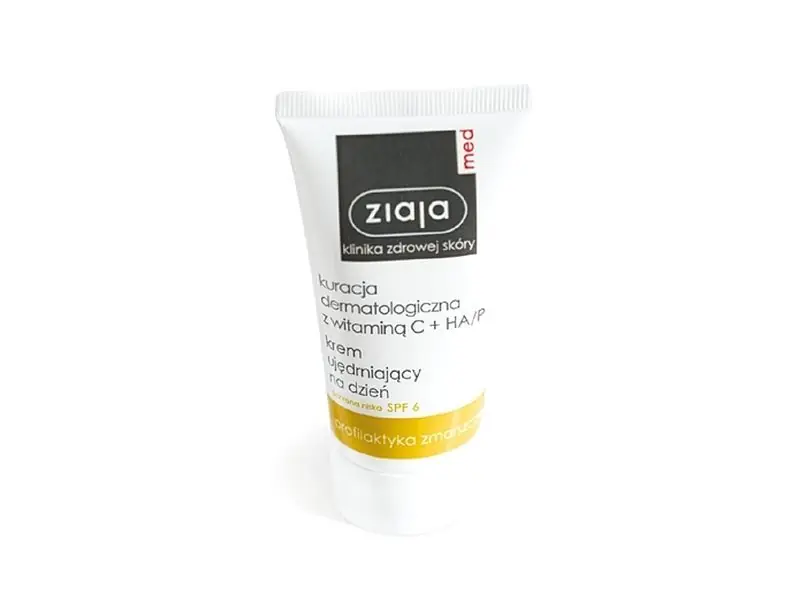 ZIAJA MED Dermatologische Behandlung mit Vitamin C, Straffende Tagescreme 50 ml Neu Im Sortiment
