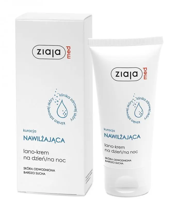 ZIAJA MED Feuchtigkeitspflege, Lano-Creme für Tag und Nacht 50 ml Top-Preis