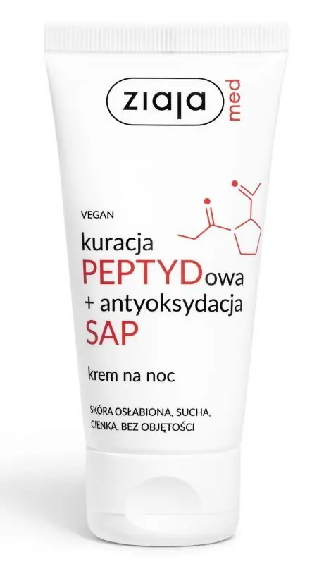 Top-Angebot ZIAJA MED KURACJA PEPTYDOWA Nachtcreme 50 ml
