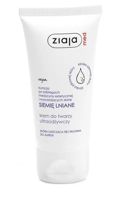 Mega-Angebot ZIAJA MED SIEMIÊ LNIANE Gesichtscreme ultra-pflegend 50 ml